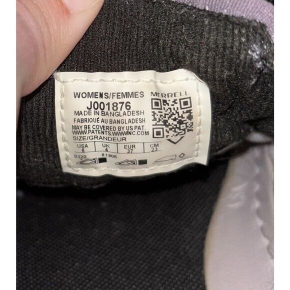 Merrell Hut Moc Loafer Quilted Slip On Shoes Women's Size 6 J001876 Purple - Picture 8 of 9